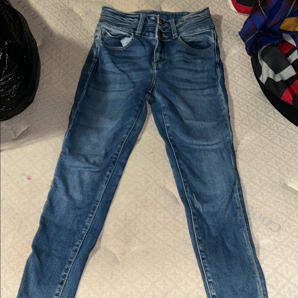 KanCan Women's Blue Skinny Jeans